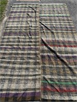 Vintage Kilim Handmade Rug  - With Holes 6'9" X