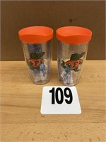 PAIR OF 16 OZ. GATORS TERVIS TUMBLERS