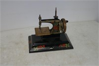 Antique Toy Sewing Machine 8 1/2"L