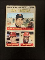 1970 Topps Marichal Carlton Gibson National League