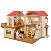 Calico Critters Red Roof Country Home - Dollhouse