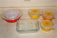 Nice Lot of Pyrex Cookware, some Vintage!