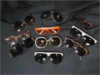 10 Pairs of Vintage Sunglasses