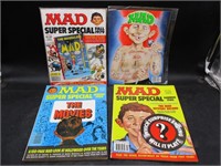 4 Issues of MAD Magazine