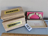 8 Vintage NOS His + Hers Dueling Pistol Gag Gifts