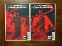 Marvel Comics 2 piece Star Wars Crimson Reign