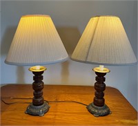 Wood & Metal Table Lamps