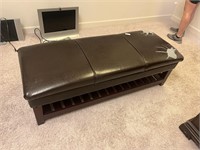 Upholstered Top Bench W/ Storage