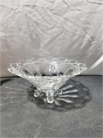 Footed Glass Bowl