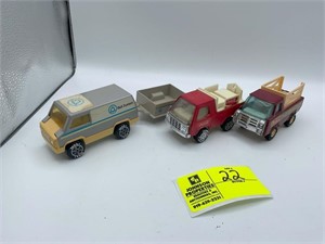 SET OF 3 VINTAGE TOY CARS TO INCLUDE BELL SYSTEM,