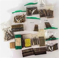 Lot of Vintage and Rare Rifle Ammo