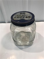 Blue Ribbon coffee jar
