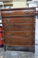 Vintage Solid Cherry Chest w/Dove Tail Joints 36x