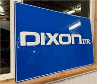 Large Dixon ZRT Sign ( NO SHIPPING)