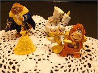 Collection 4 petites figurines Walt Disney (PVC)