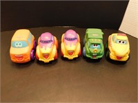 Lot 6 jouets en plastique Tonka Lil Chuck voitures