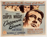 Casanova Brown vintage movie poster