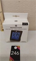 Marathon Digital Desk Clock - new in box