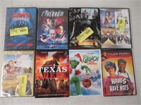 Lot Of 8 Assorted DVD Movies