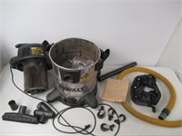 "Used" Dewalt Stainless Steel Quiet Wet/Dry Vacuum