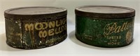 TWO DESIRABLE PATTERSON'S CHOCOLATES TINS