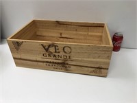Veo Grande Wood Wine Crate Box