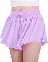 Butterfly Shorts with Spandex Liner