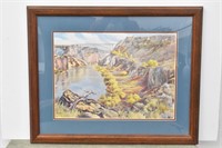 Perrine Bridge on Snake River Numbered Print