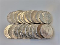 Roll of 1964 JFK Half Dollars