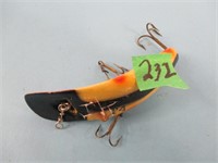 Wooden fishing lure