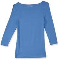 Amazon Essentials Women's Slim-Fit 3/4 Sleeve