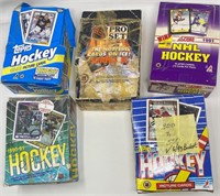 Vintage Hockey Cards Boxes