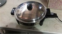 12” Saladmaster electric skillet.  Up to 425