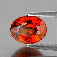 Natural Orange Spessartite Garnet 1.32 Cts [Flawle