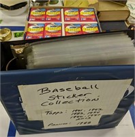 Sealed Packs Donruss Baseball Cards, Blue Binder
