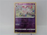 Pokemon Card Rare Sylveon Holo Stamped