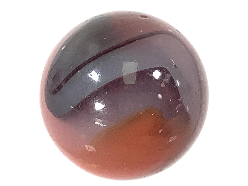 1 - 11/16" - Akro Agate Carnelian Agate