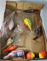 Budweiser and other fishing lures