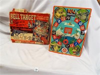 The Famous Mechanical Game Bell Target & Original
