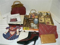 PURSES AND PURSE DÉCOR AND COLLECTIBLES, PURSE