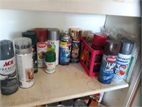 Shelf 6 - All the Spraypaint