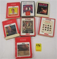 SEVEN 8 TRACK TAPES
