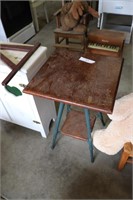 square top end table