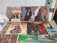 LOT OF 11 ASSORTED VINTAGE VINYL RECORD