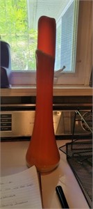 Orange Vase- approx 30"