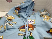 Kids Large Nickelodeon "Rugrats" Hooded Sweatshirt