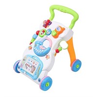 Cuterabit 2 in 1 Sit to Stand Baby Walker with Mus