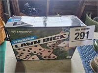 Lawn dice game