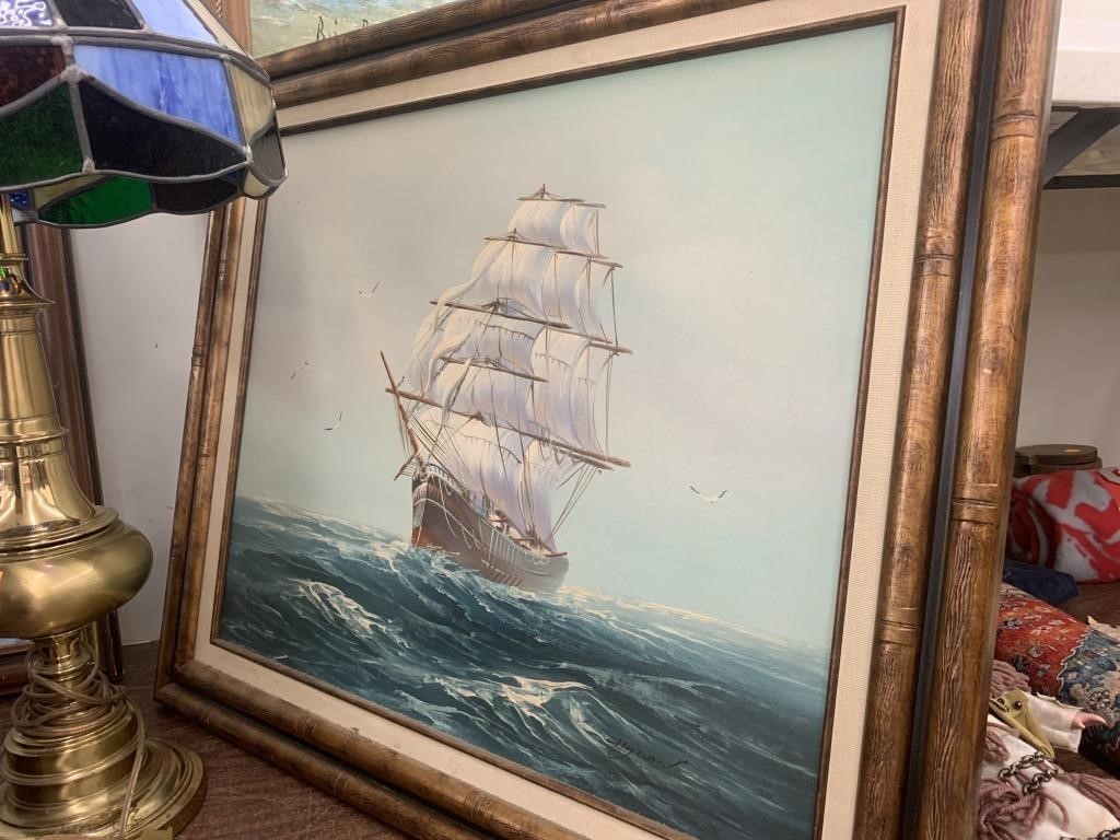 Signed Painting 30x26inches- ship