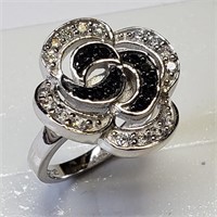 $150 S/Sil Cubic Zirconia Ring